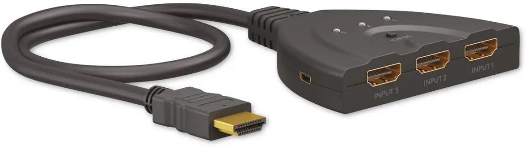 Goobay HDMI Schakelaar 3 naar 1 4K60Hz HDR