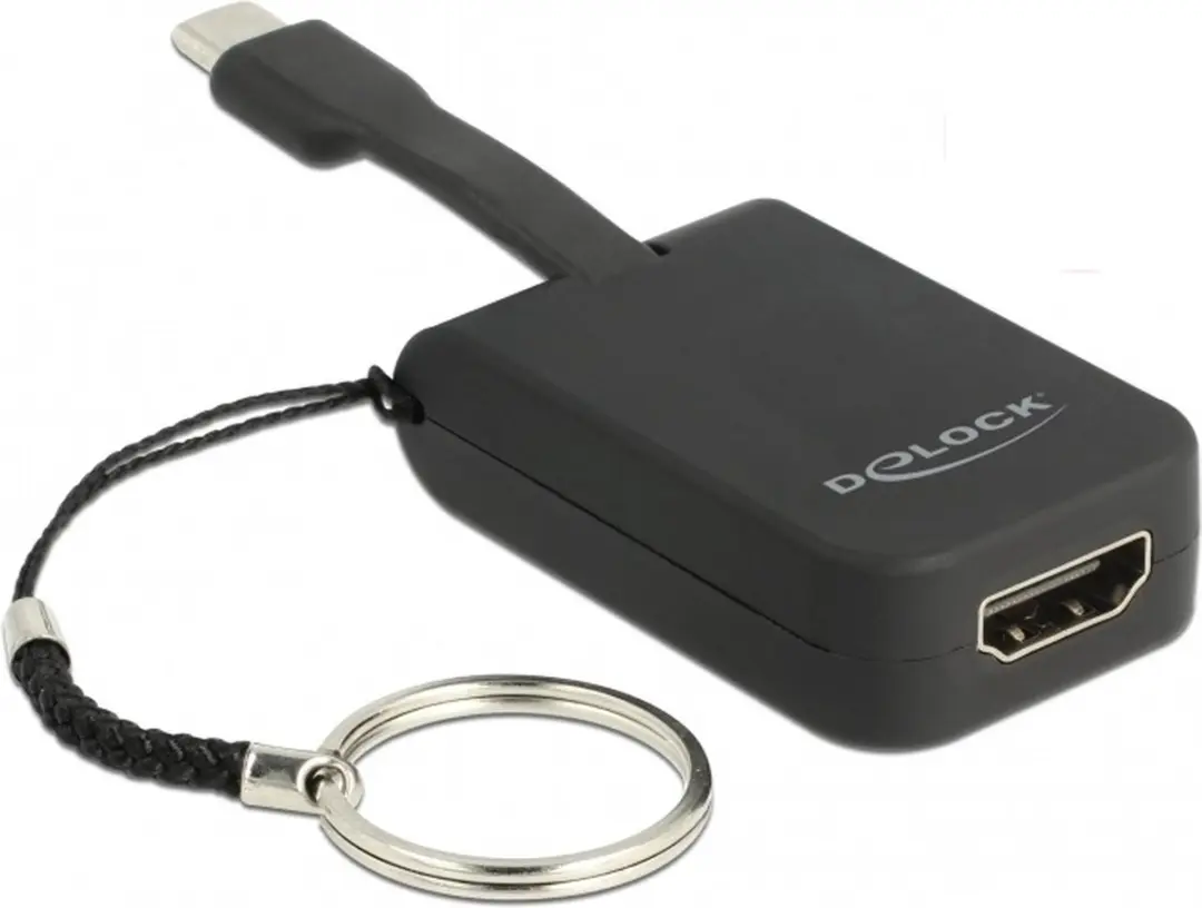 Delock USB-C naar HDMI Adapter Sleutelhanger 4K30