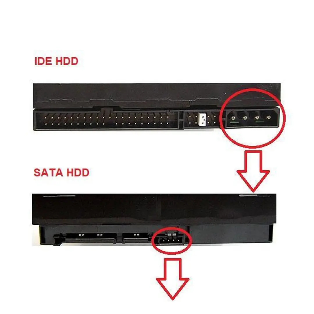 InLine Floppy Molex Haaks Voedingskabel 0,05m