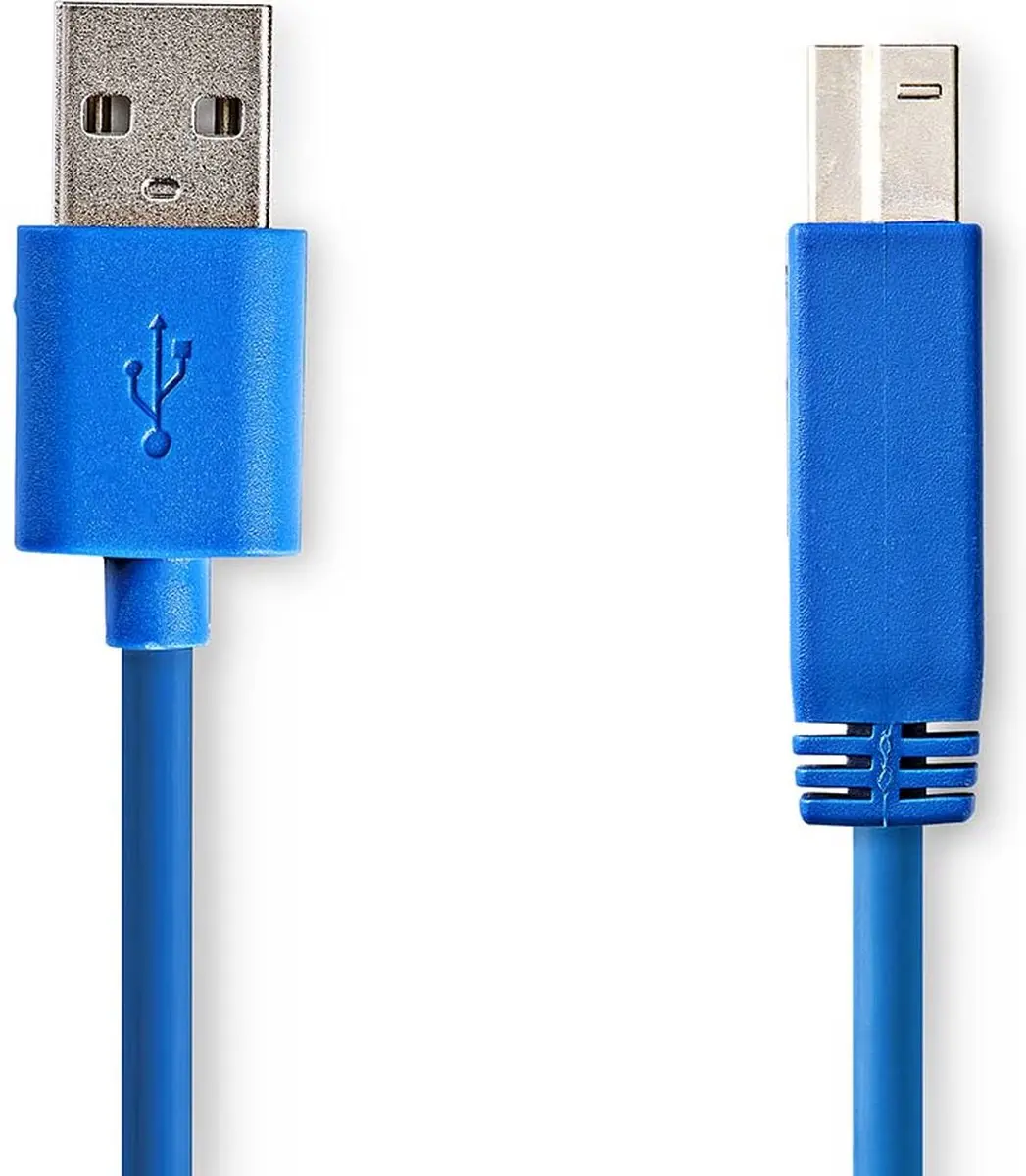 Nedis USB 3.2 Gen 1 A-B Kabel 5Gbps 2m