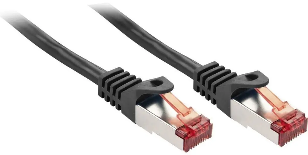 Lindy 47370 RJ45 Netwerkkabel 30cm - Zwart