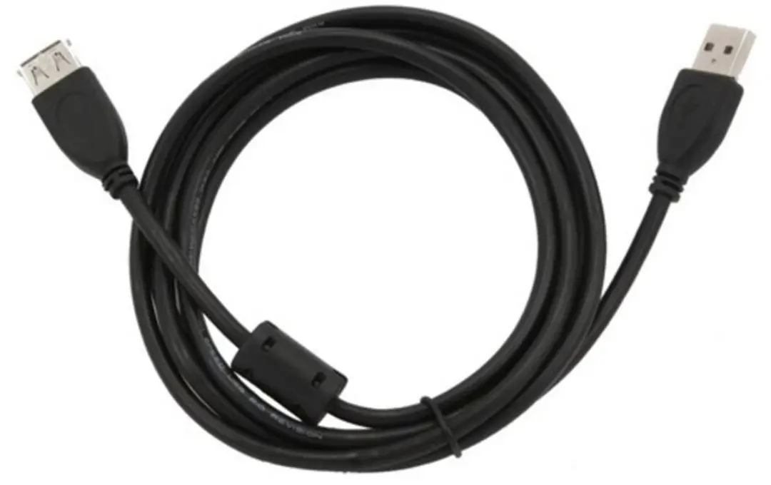 Gembird CablExpert CCF-USB2-AMAF-6 USB Verlengkabel - USB 2.0 - Zwart