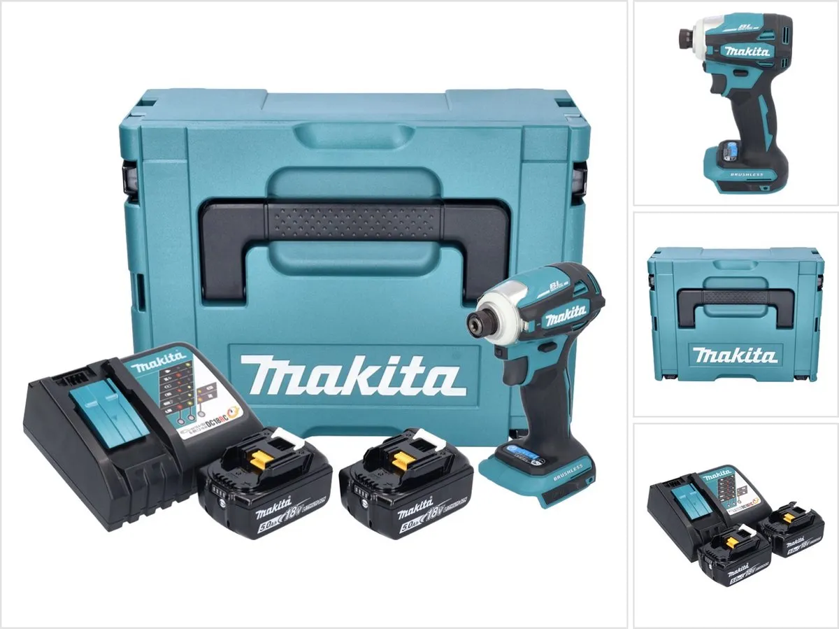 Makita DTD172RTJ Accu-slagmoersleutel 18V