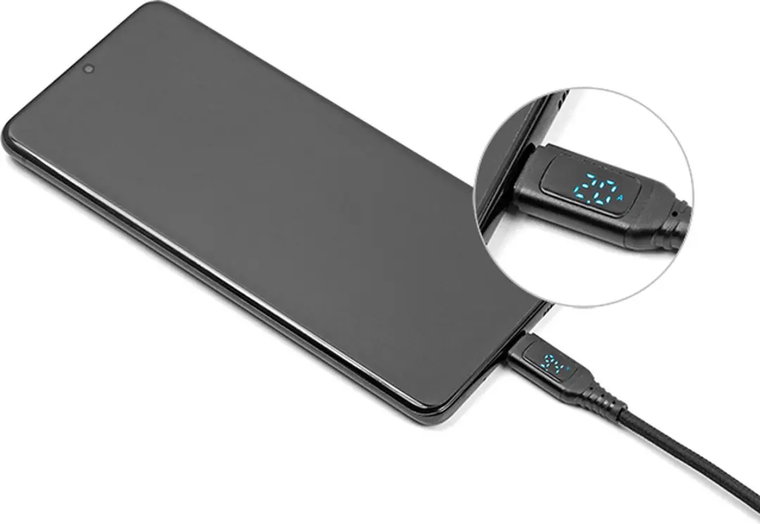 Delock USB-C naar USB-C PD 3.1 Kabel 140W - 1.20m - Zwart