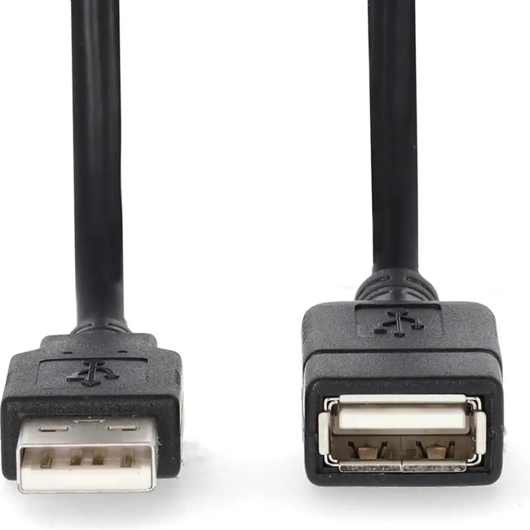 Nedis USB 2.0 A Male naar A Female Kabel 3m
