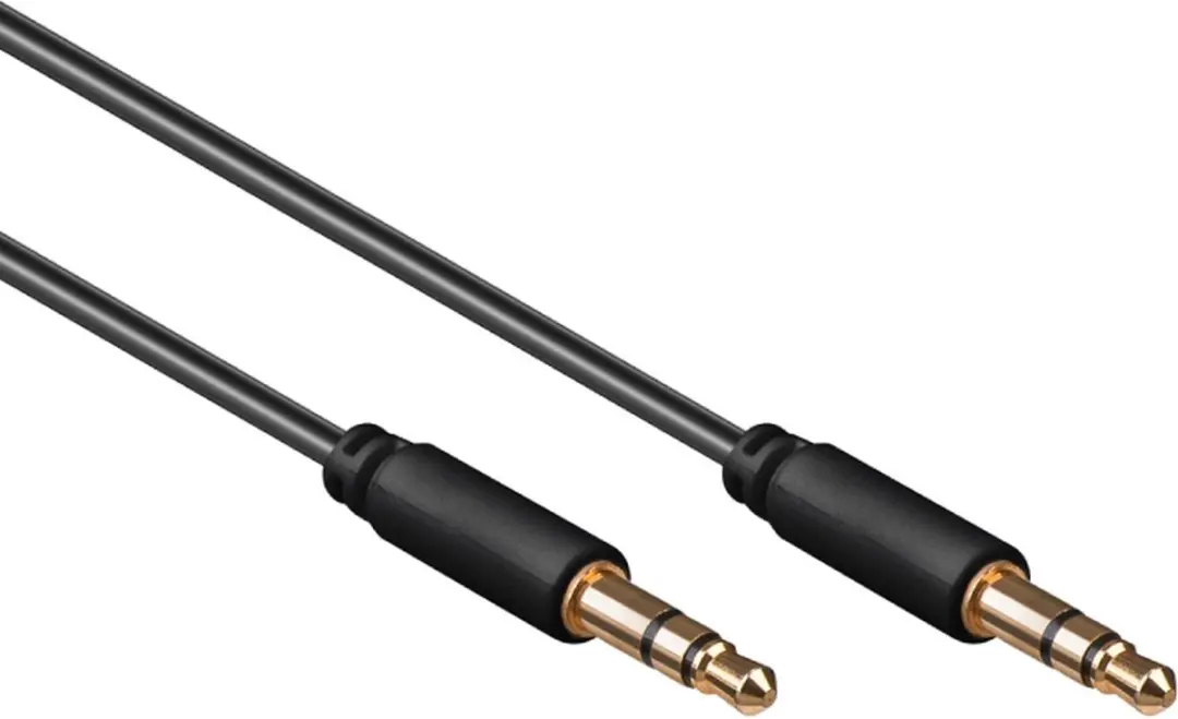Goobay 3,5mm Jack Stereo Audiokabel 0,5m - 10 Stuks