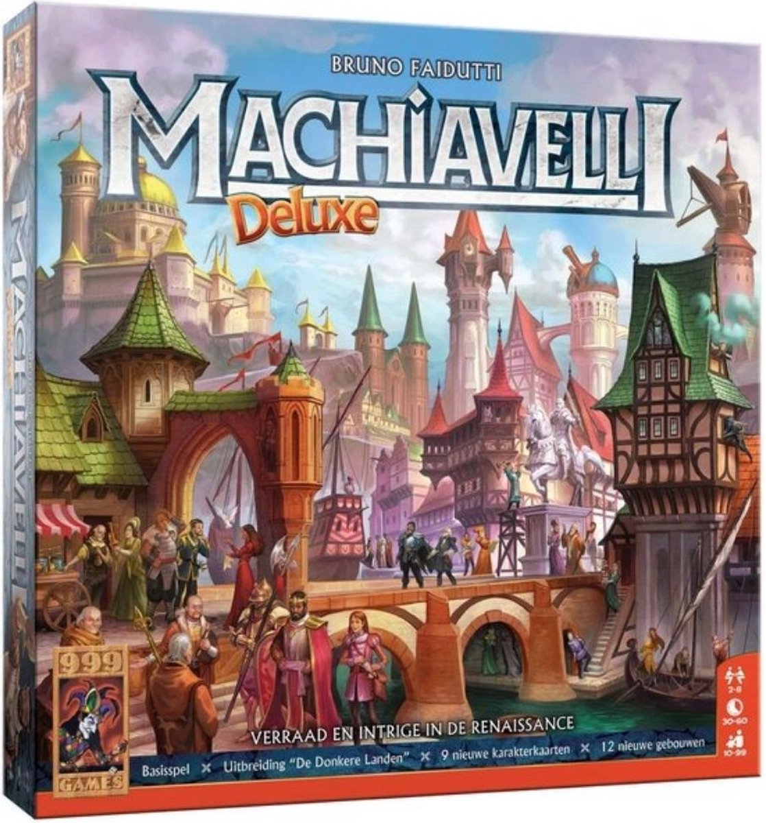 Spellenbundel - 2 Stuks - Machiavelli Deluxe &  Catan Junior