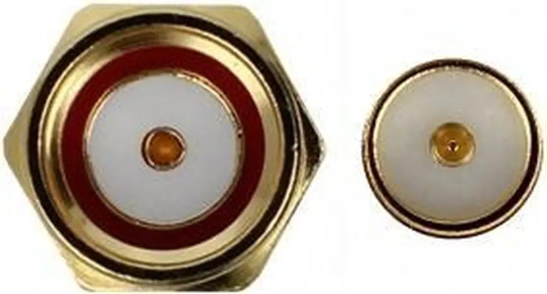 Delock RP-SMA Haakse Adapter 50 Ohm 3 GHz - Goud