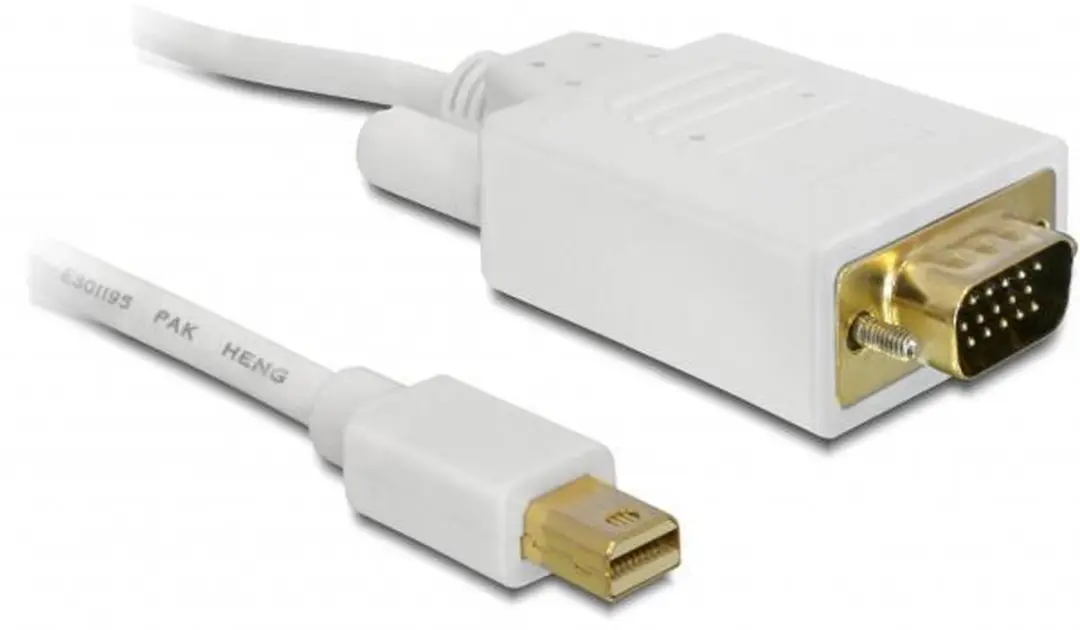 Delock Mini DisplayPort naar VGA Kabel 3.0m - Wit