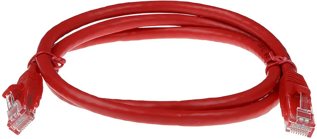 ACT IB2505 U/UTP CAT6A Patchkabel 5m - Rood