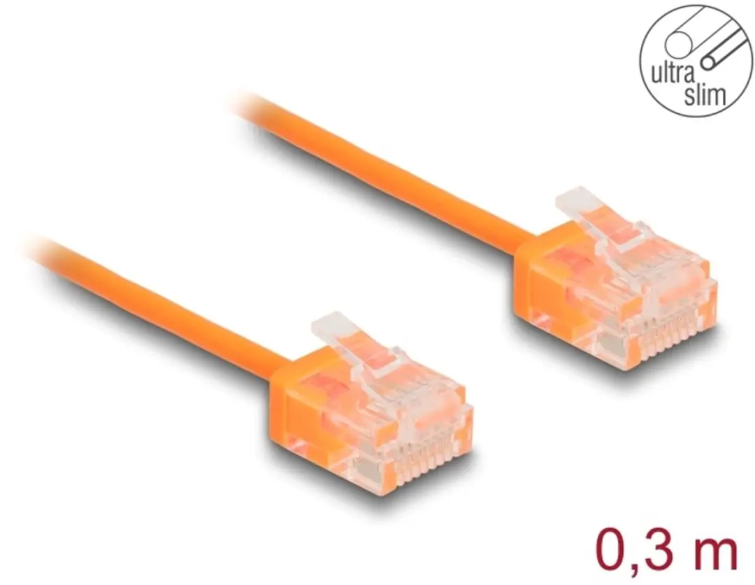 Delock RJ45 Cat.6 UTP Kabel 0.3m