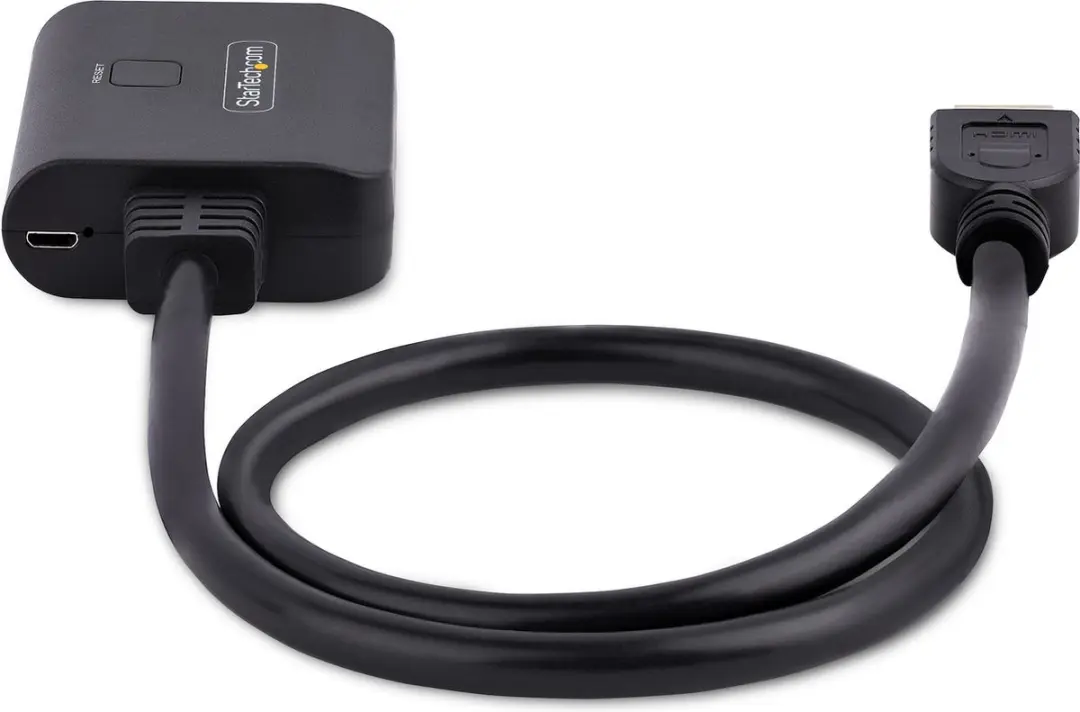 Startech HDMI-SPLITTER-4K60UP 2 Poorts Splitter - 4K 60Hz - Zwart