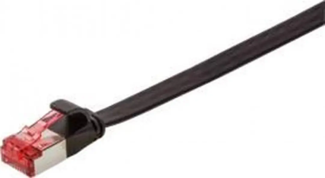Logilink CF2033S Netwerkkabel CAT 6 U/FTP 1m - Zwart