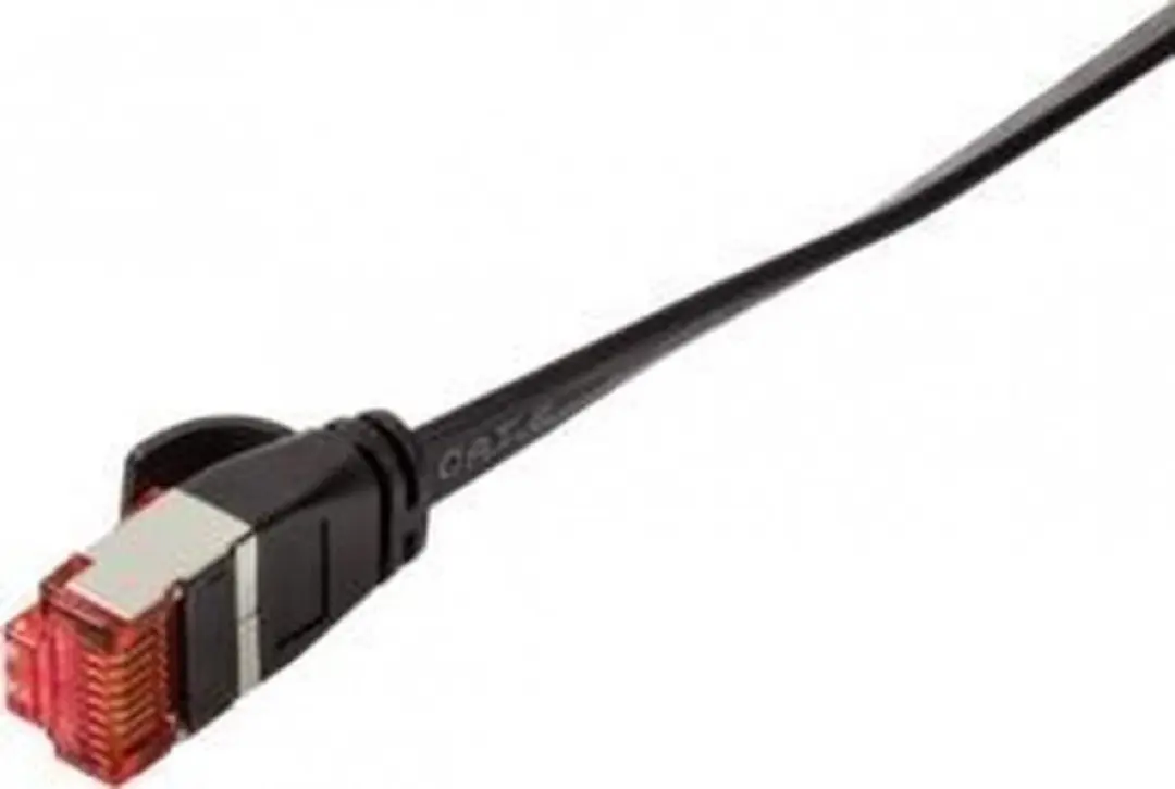 Logilink CF2033S Netwerkkabel CAT 6 U/FTP 1m - Zwart