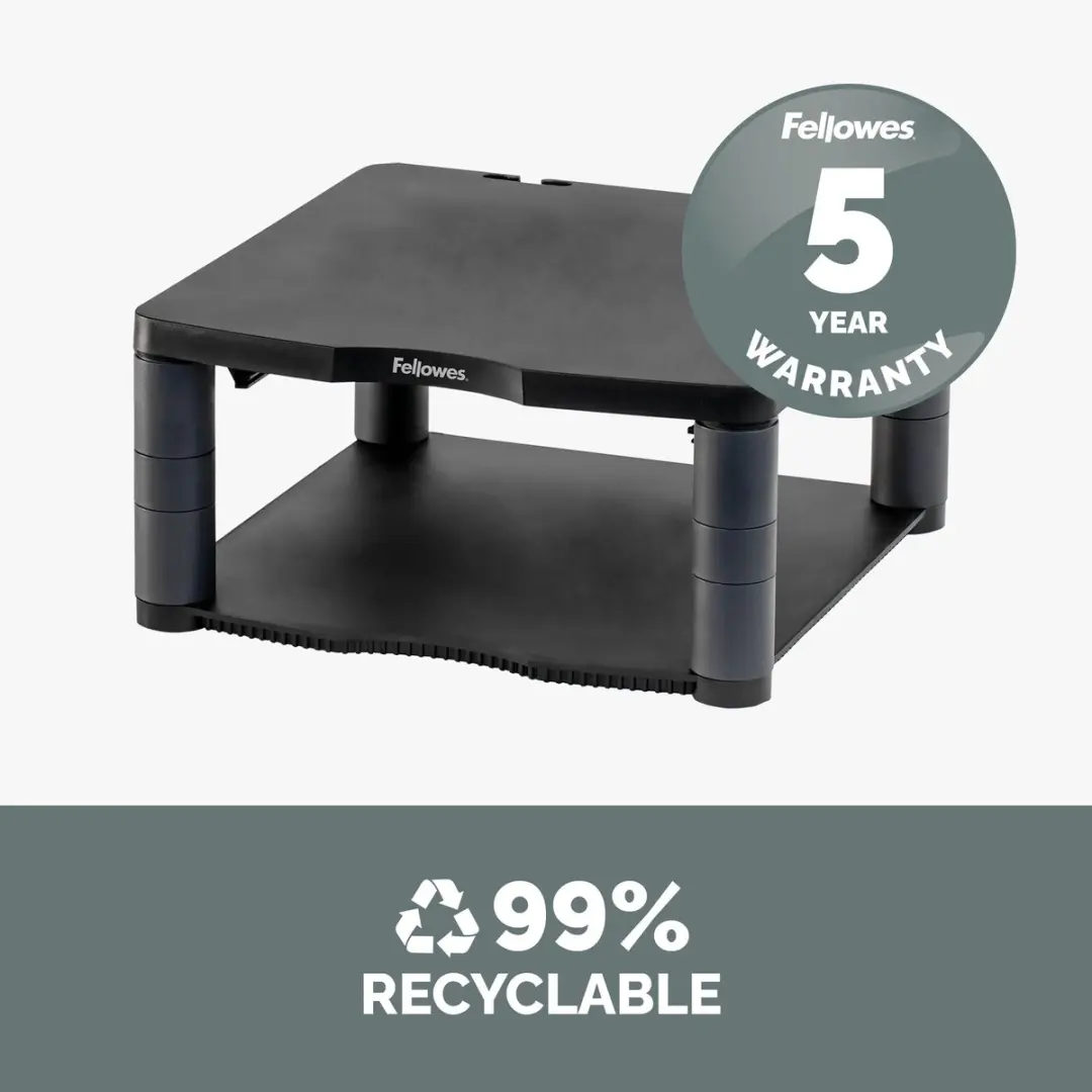 Fellowes Premium Grafiet Monitorstandaard 9169401 - 1 Stuk