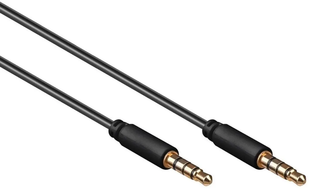 Goobay 3,5mm Jack 4-polig Audiokabel AWG28