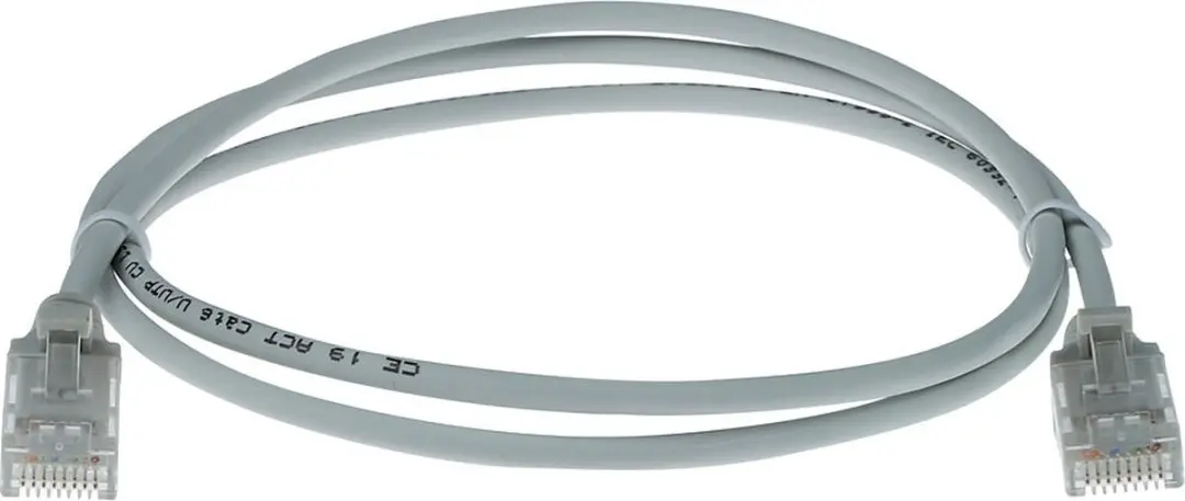 ACT DC9051 Patchkabel CAT6 U/UTP 1.5m - Grijs