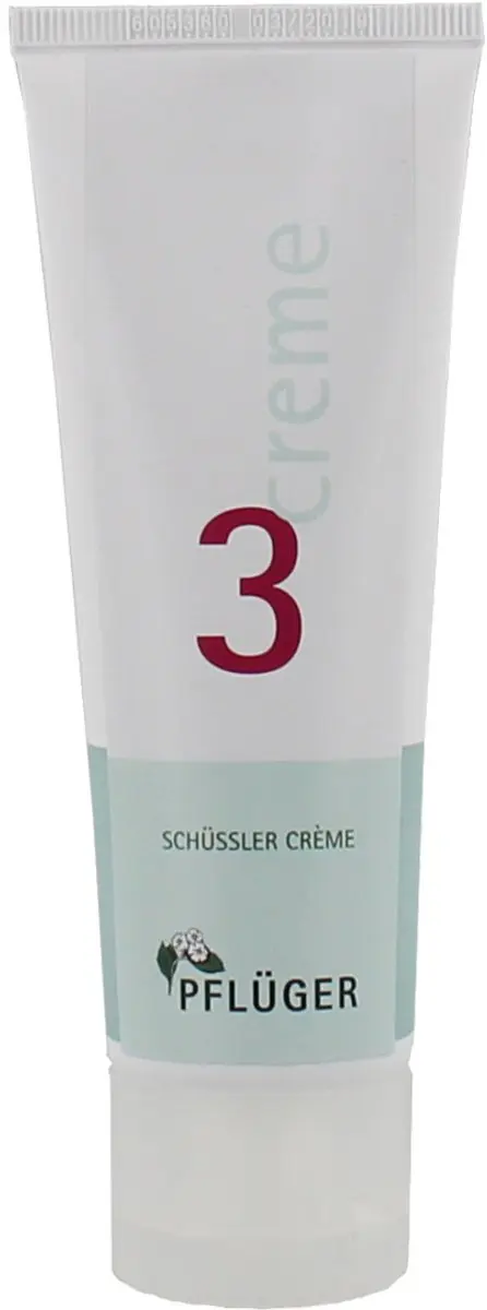 Schussler zouten Creme nr. 3 Ferrum Phosphoricum D4 75 ml Pflüger