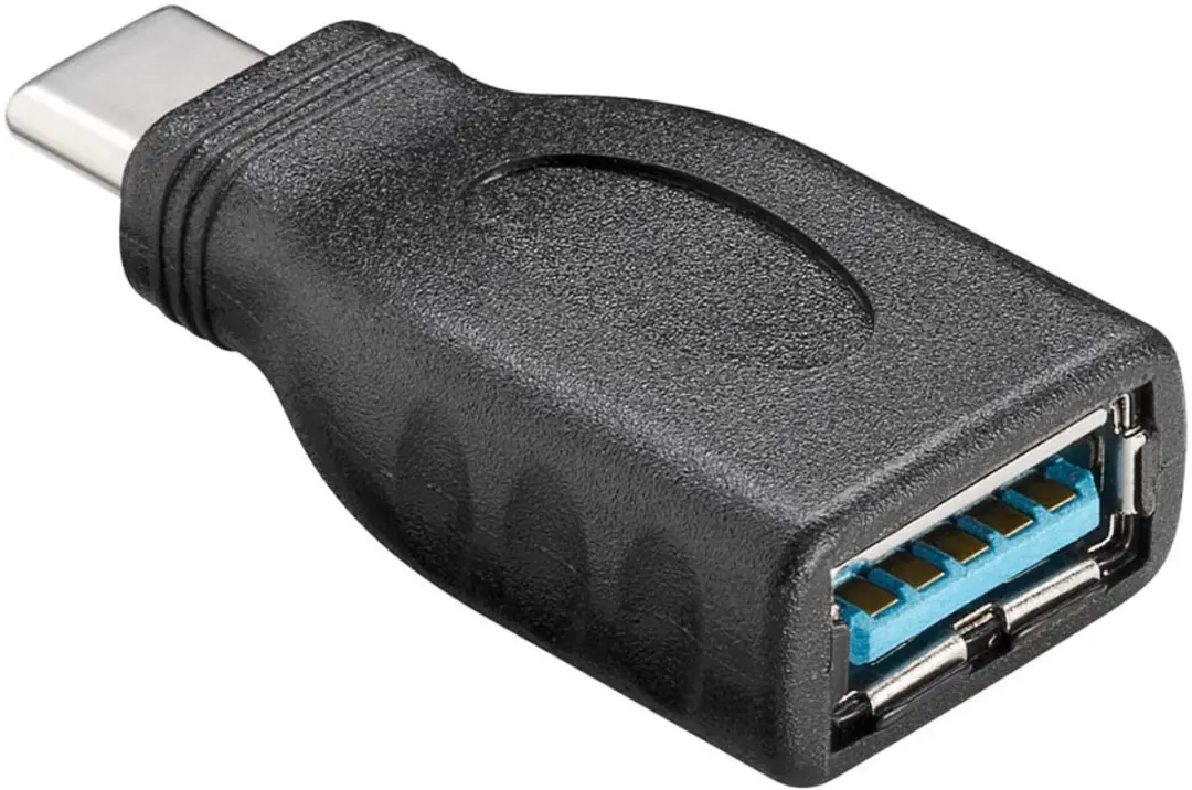 Goobay USB-A naar USB-C Adapter USB3.0 - 10 Stuks - Wit