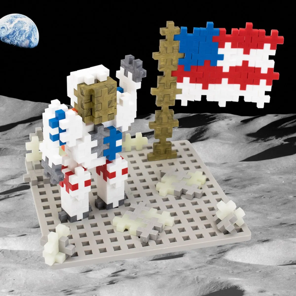 Plus-Plus Astronaut 100-delig Bouwset 4184 - 100 Stukken