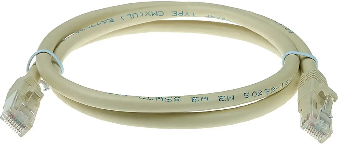 ACT Ivoor CAT6A Patchkabel 1m - Snagless RJ45