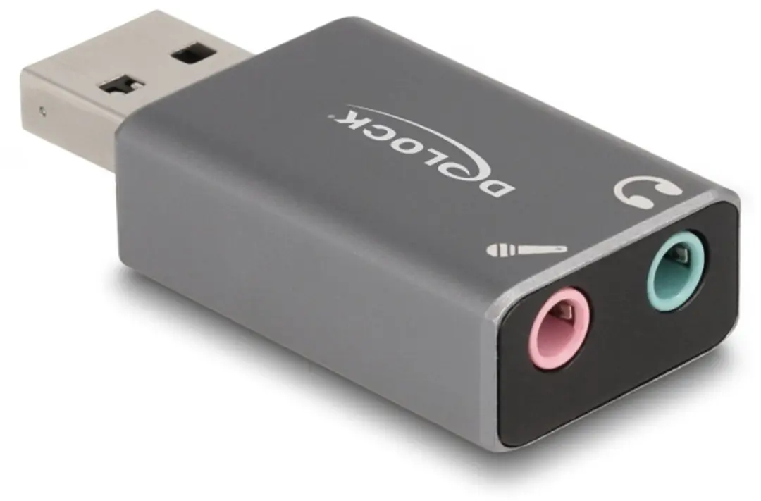 Delock 66633 USB Geluidskaart