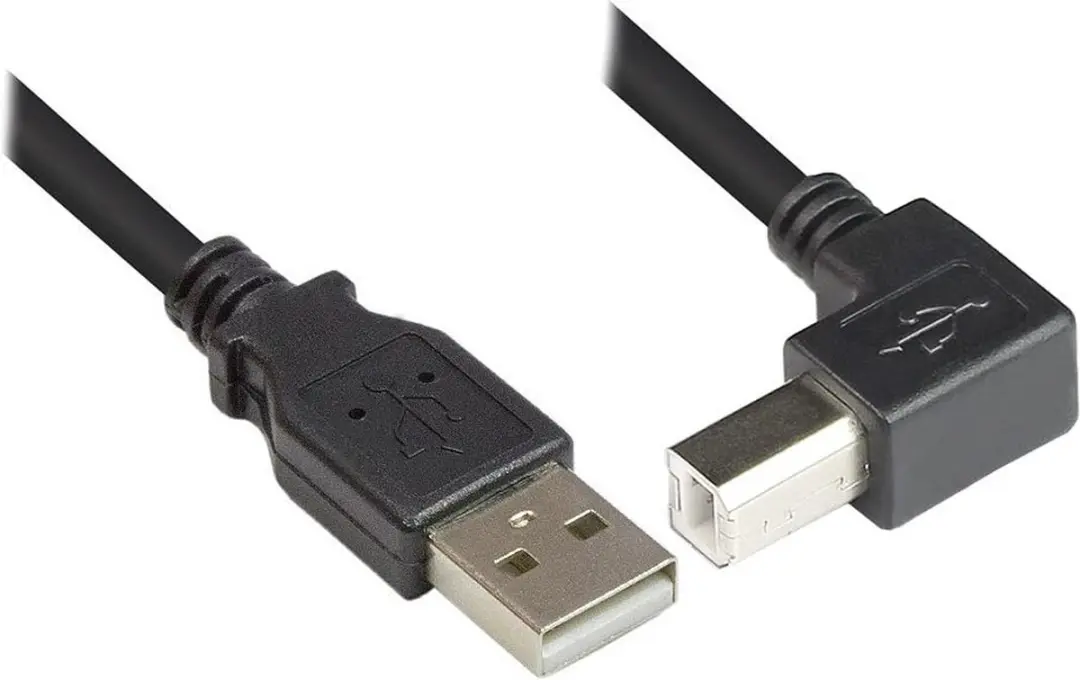 Intellinet USB 2.0 A-B Kabel 3m - Zwart