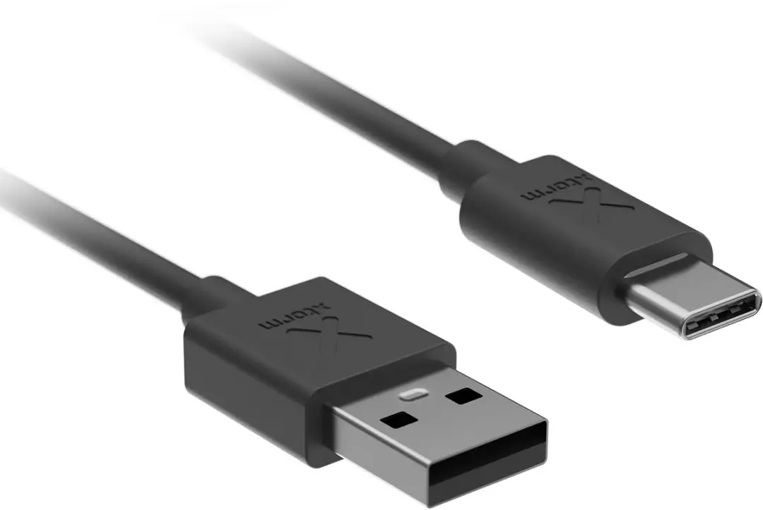 Xtorm USB-A naar USB-C Kabel CTX051 - 1m - Zwart - afbeelding 6 van 6
