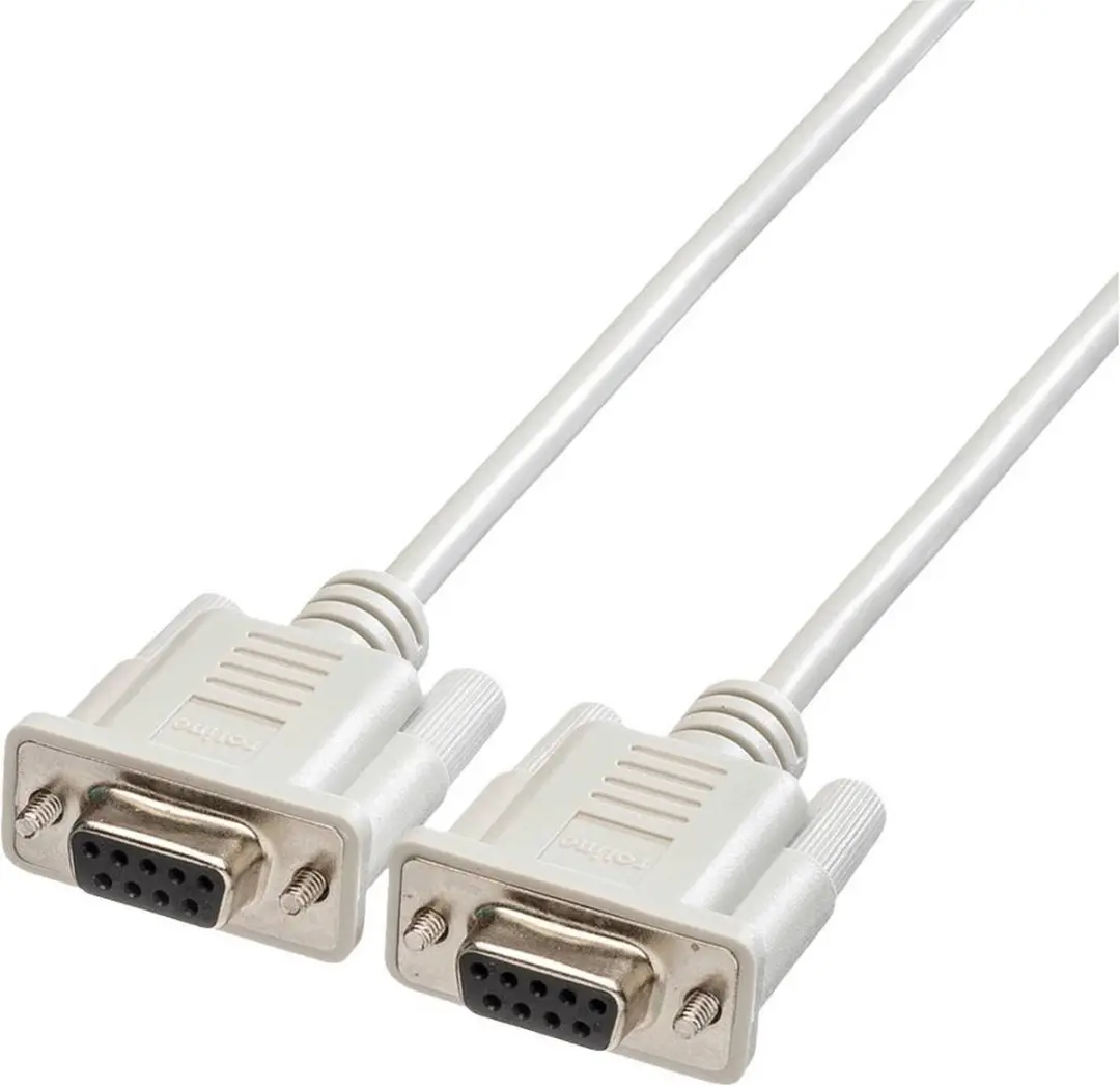 Roline 9-pol. Linkkabel F/F 1,8m - Grijs