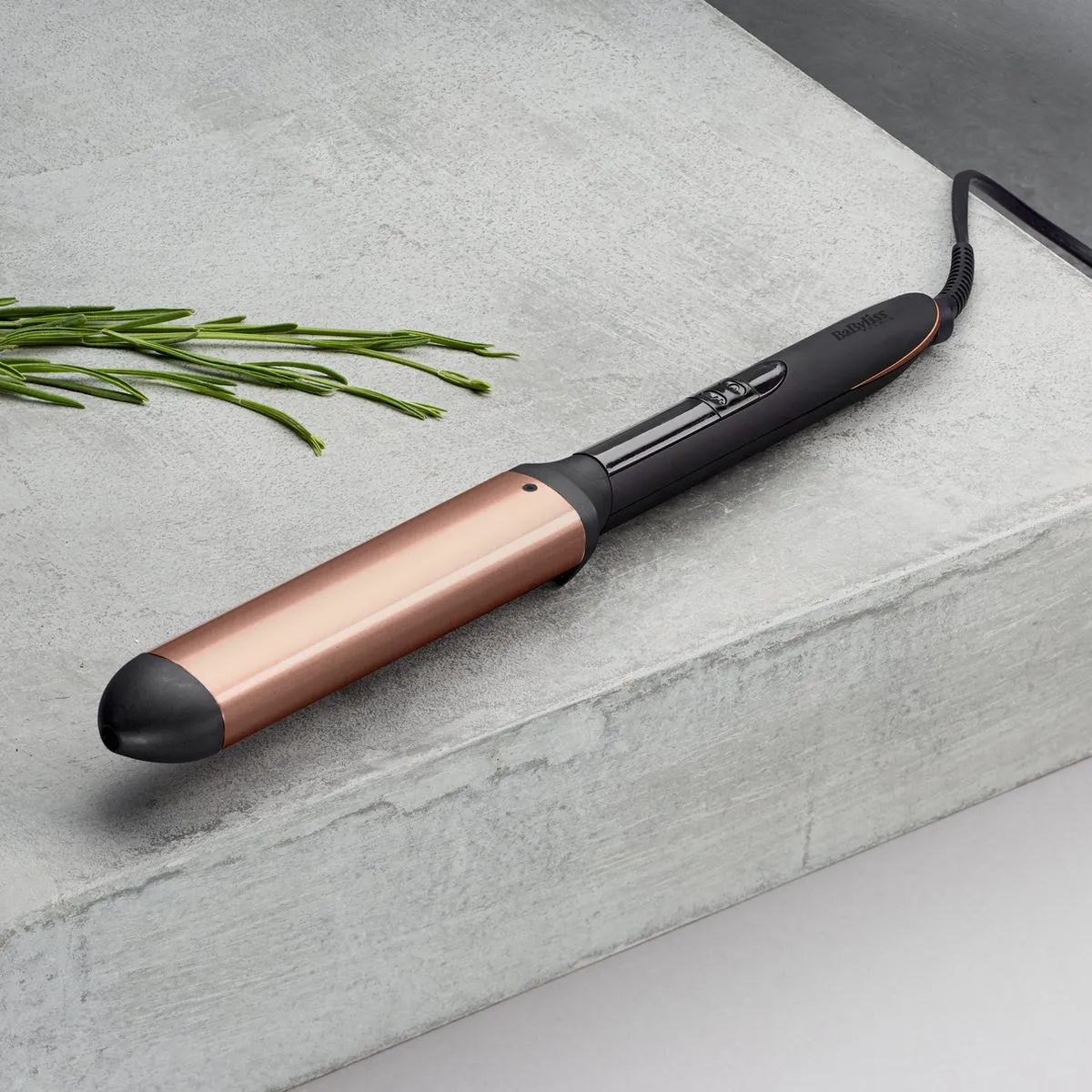 Babyliss Bronze Shimmer Wand Automatische Krultang 3-3,5cm - Zwart/Brons