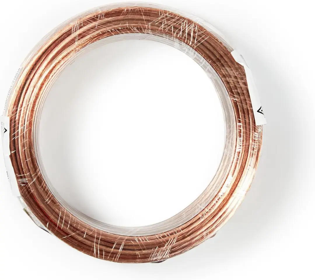 Nedis Speaker-Kabel CAGW1500TR150 - 15m - 2x1.50mm² CCA - Transparant
