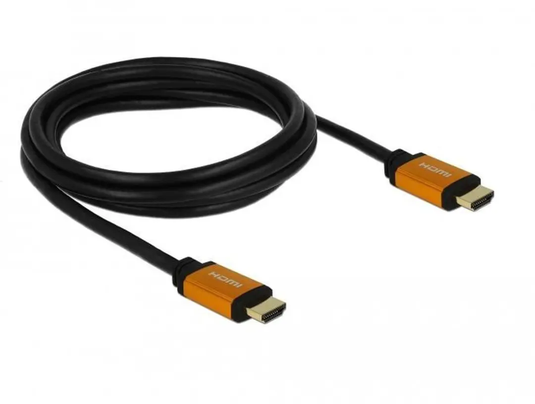 Delock HDMI 2.1 Kabel 8K 60Hz - 2m - Zwart