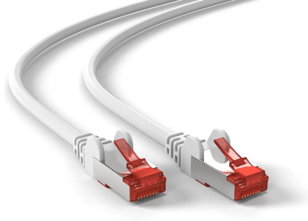 Goobay Wentronic 93502 Cat 6 UTP-kabel RJ45 1m - Wit