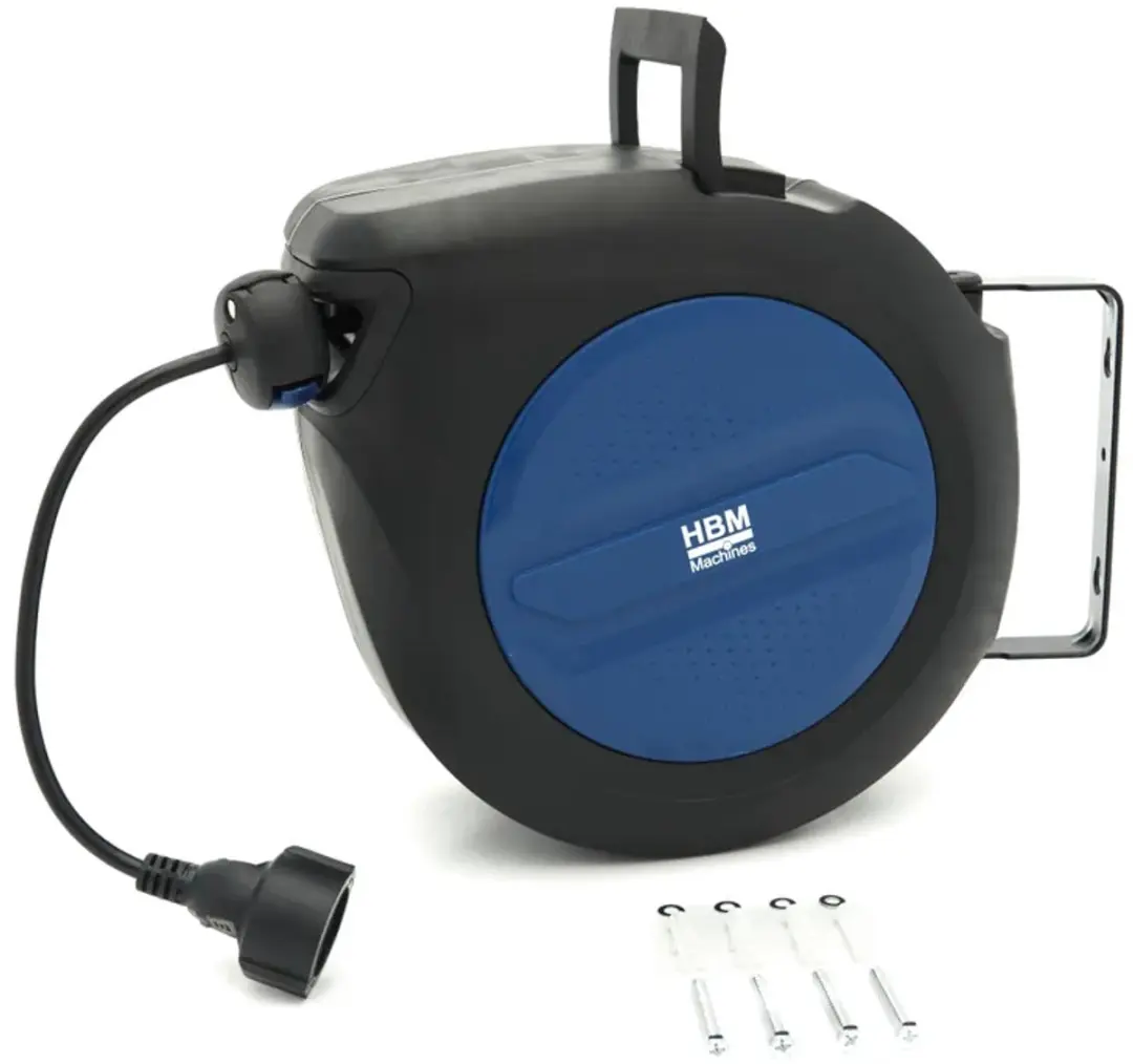 HBM Automatische Stroomhaspel IP20 3x1,5mm - 20m