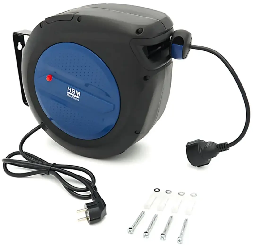 HBM Automatische Stroomhaspel IP20 3x1,5mm - 20m