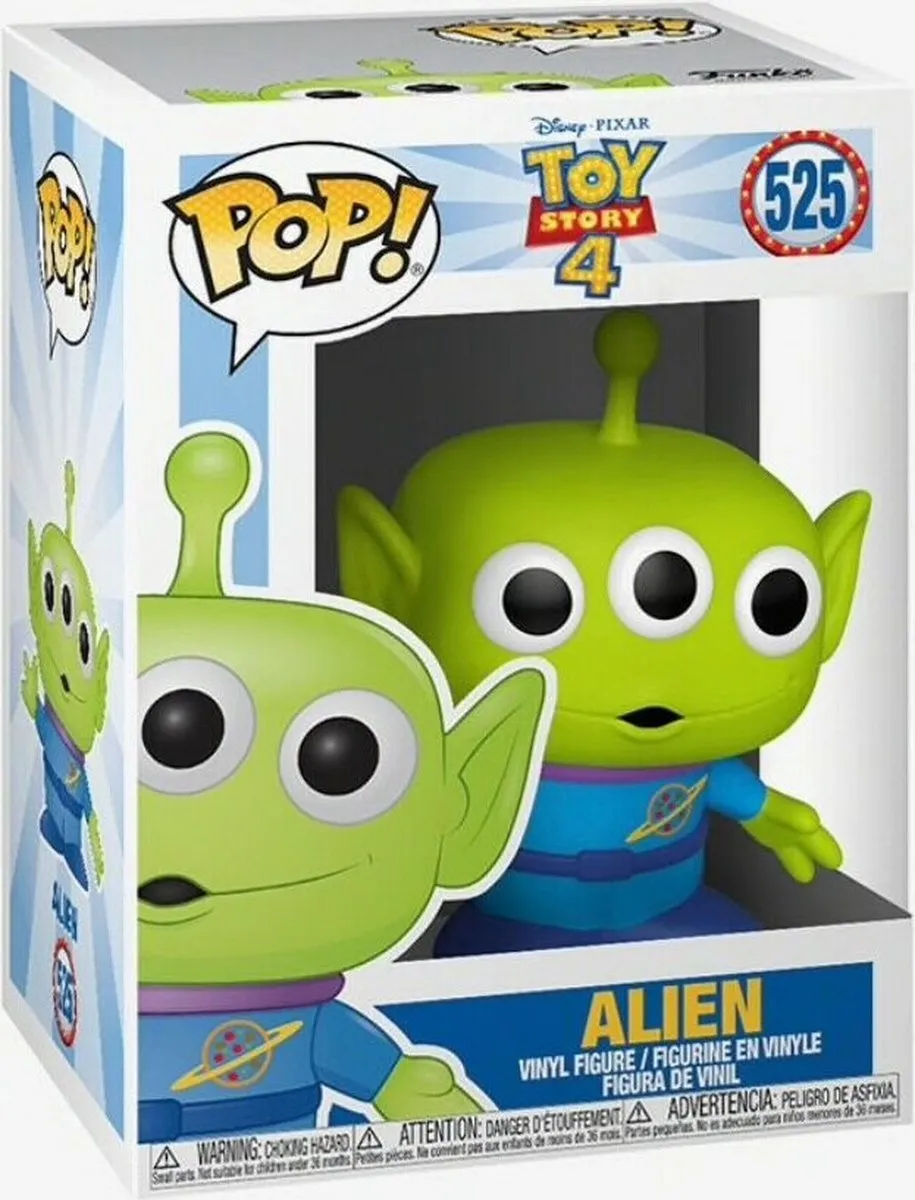 Disney Toy Story 4 POP! Alien Funko 37392 - 9cm - Multicolor