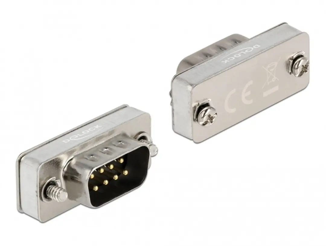 Delock RS-232/422/485 Loopback Adapter DB9 Mannelijk