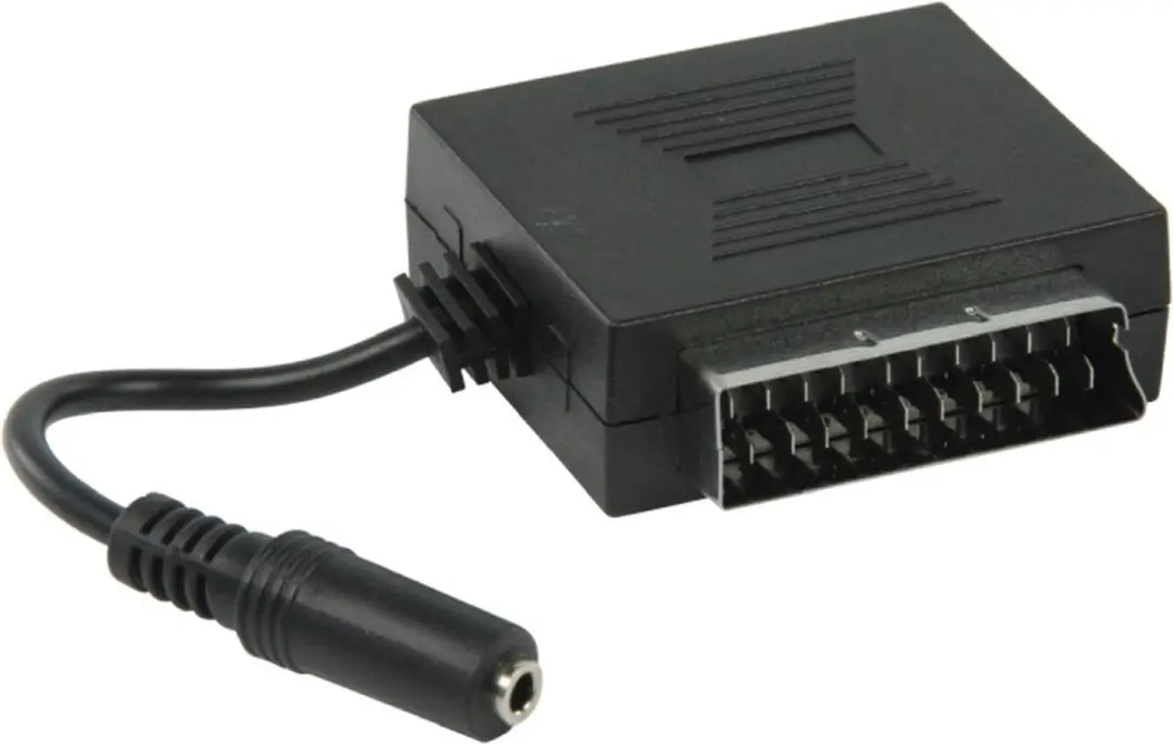 Nedis SCART-Kabel CVGB31930BK02 - 0,20m - Zwart
