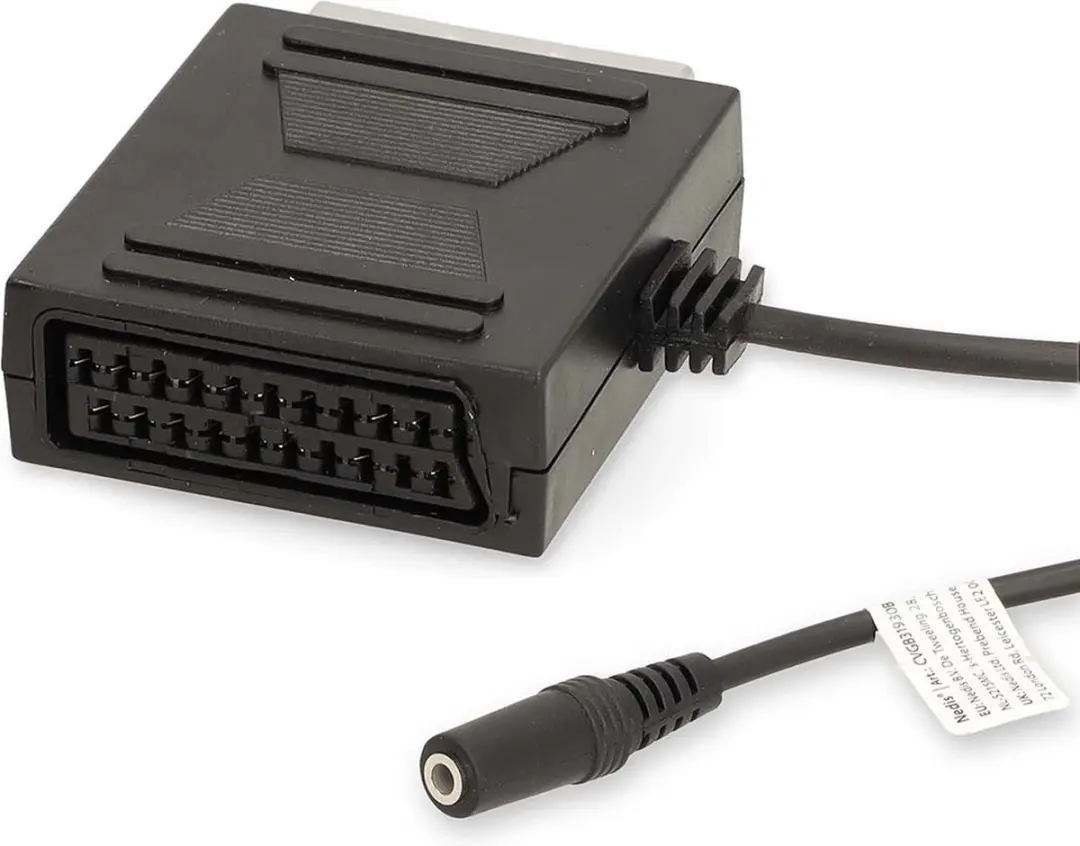 Nedis SCART-Kabel CVGB31930BK02 - 0,20m - Zwart