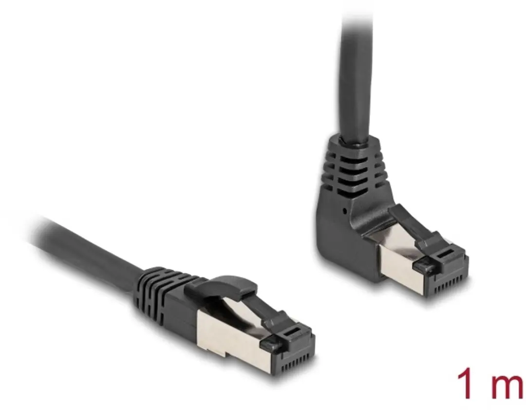 Delock Cat.8.1 S/FTP RJ45 Kabel 90° omhoog