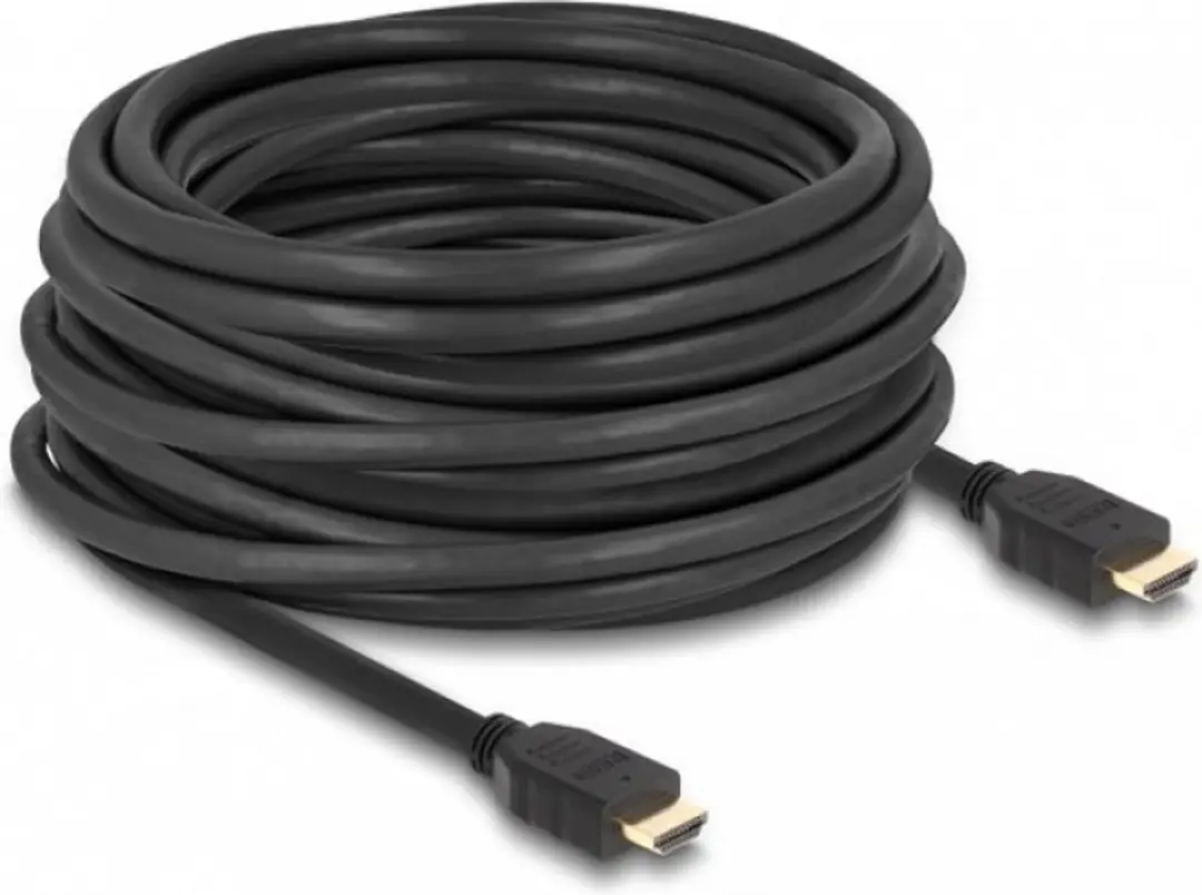 Delock High Speed HDMI Kabel 48 Gbps 8K 60Hz - 12m - Zwart