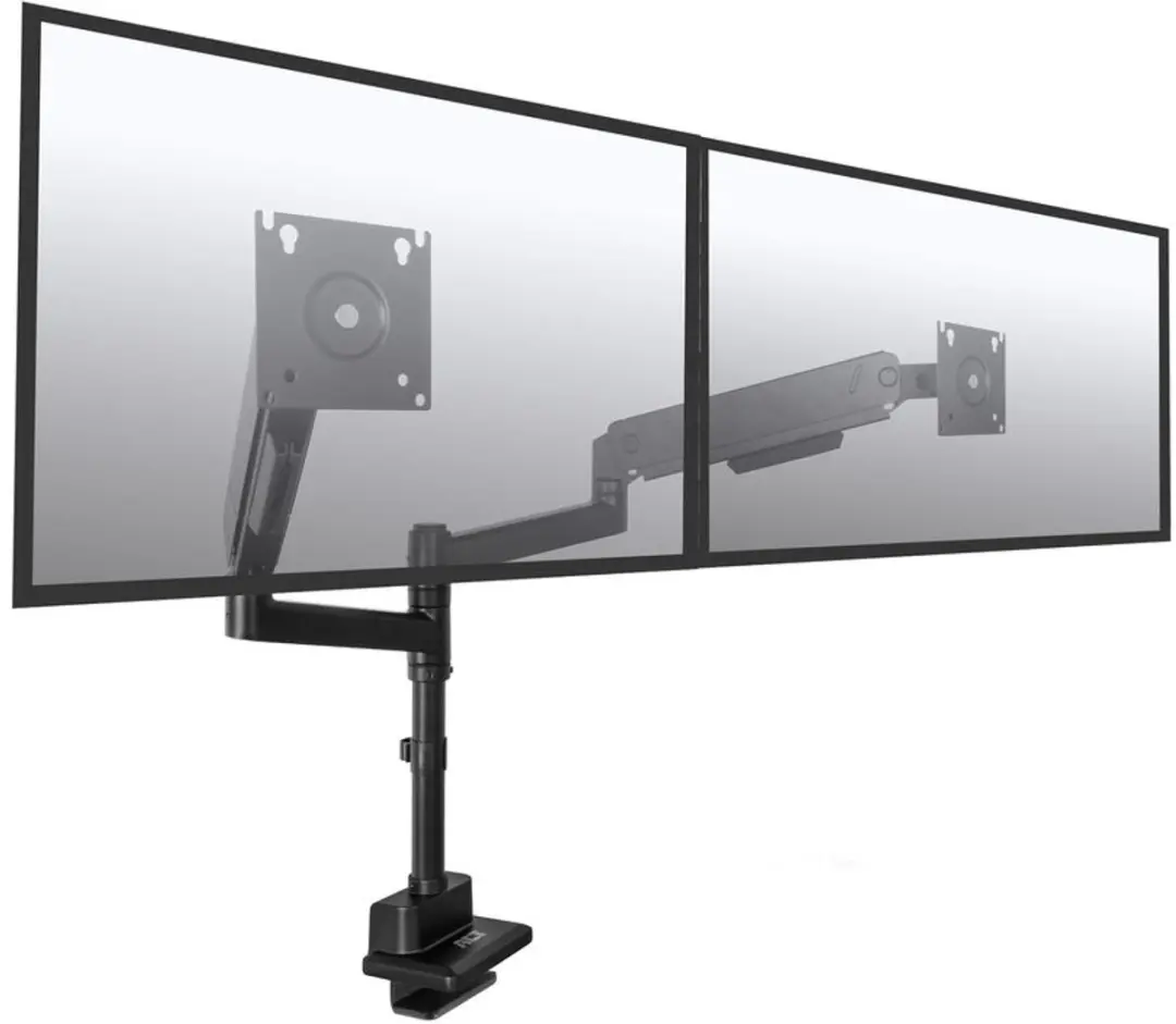 ACT Monitorarm 34" Office Solid Pro AC8330 - 2 Schermen - Zwart - afbeelding 6 van 6