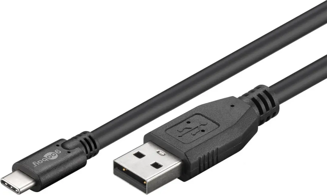 Goobay USB-C naar USB-A Kabel 3m - USB 2.0 - 18W