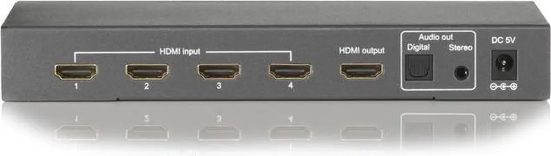 Marmitek HDMI switcher 4:1 Ultra HD Connect 421 UHD