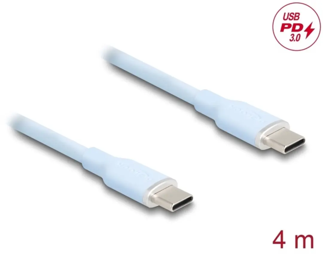 Delock USB-C Kabel 60W 4m