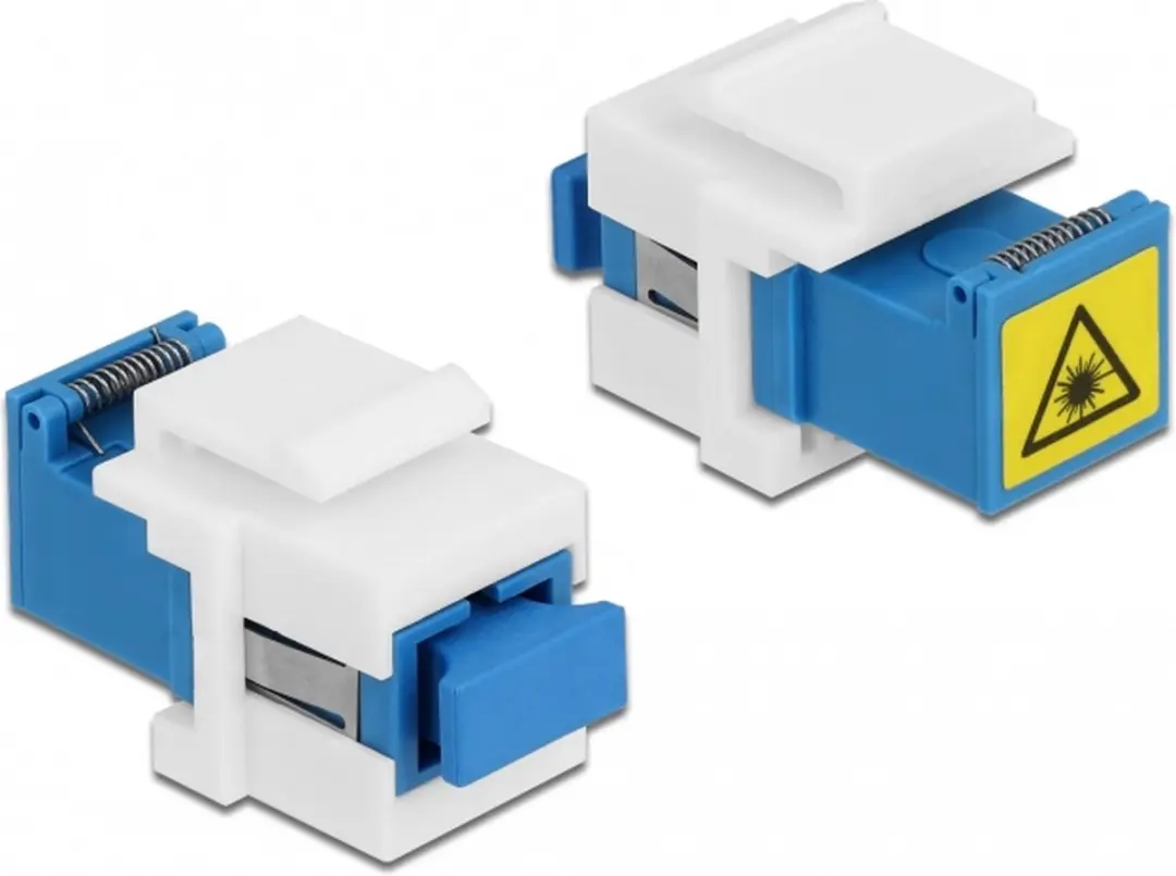 Delock Keystone Module SC Simplex - Wit/Blauw