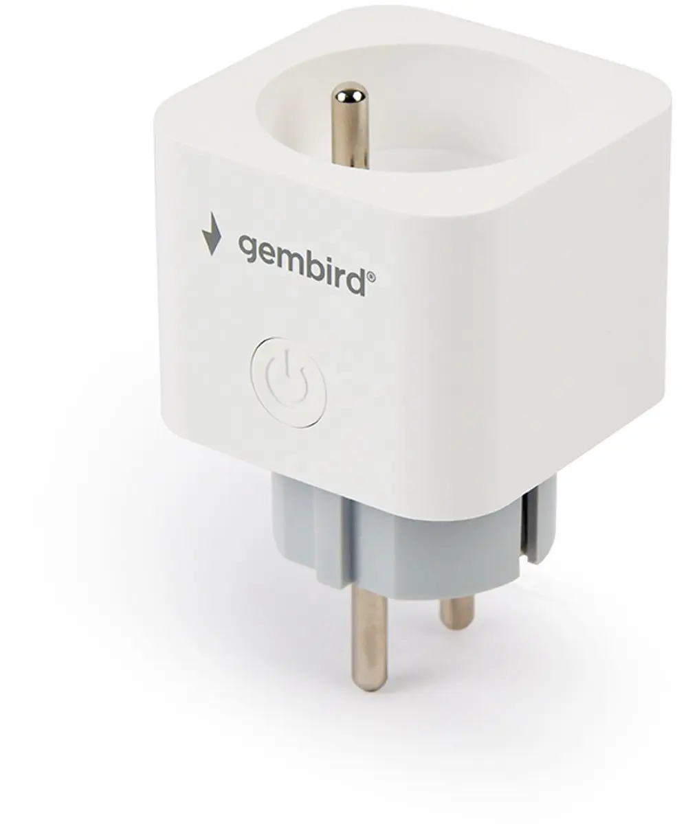 Gembird TSL-PS-F1M-01-W Slimme stekker