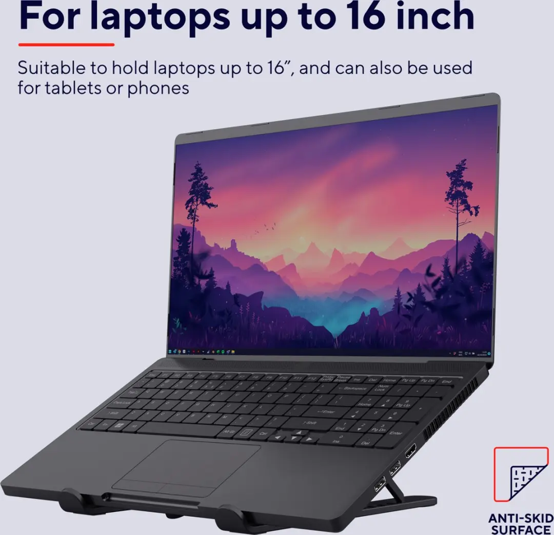 Trust Primo 25379 Laptopstandaard - 16 Inch - Grijs - afbeelding 6 van 6