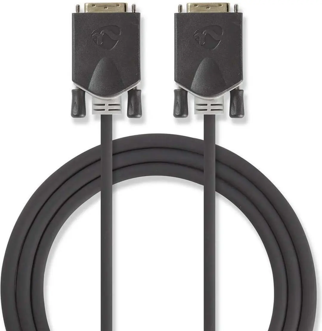Nedis CCBP32000AT20 DVI-kabel 2m - Antraciet
