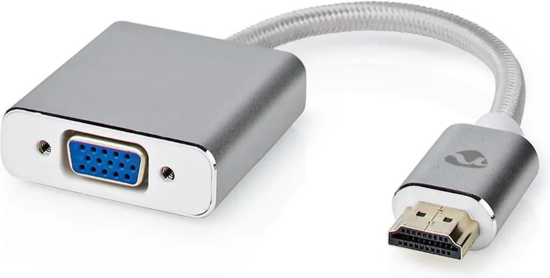 Nedis VGA-HDMI Adapter CCTB34900AL02 - Verguld - Zilver